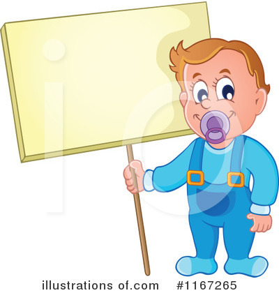 Royalty-Free (RF) Baby Clipart Illustration by visekart - Stock Sample #1167265