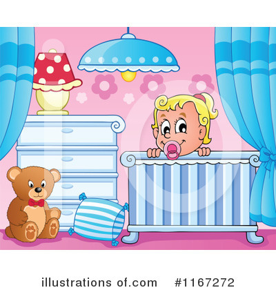 Royalty-Free (RF) Baby Clipart Illustration by visekart - Stock Sample #1167272