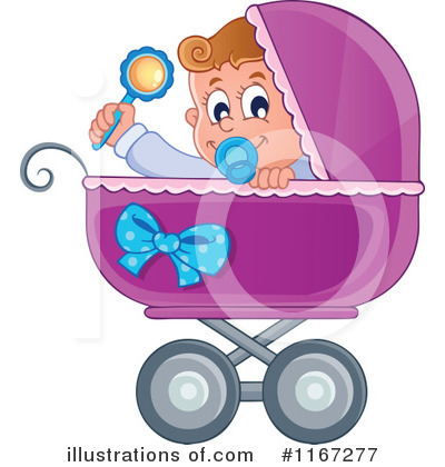 Royalty-Free (RF) Baby Clipart Illustration by visekart - Stock Sample #1167277