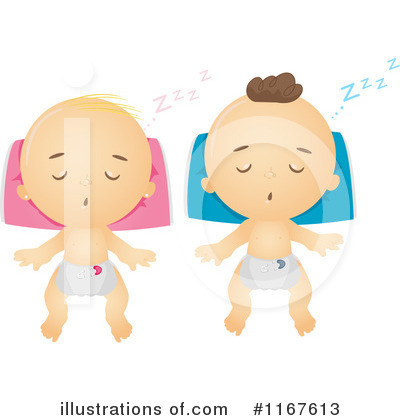 Royalty-Free (RF) Baby Clipart Illustration by BNP Design Studio - Stock Sample #1167613