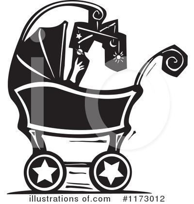 Baby Stroller Clipart #1173012 by xunantunich