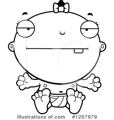 Royalty-Free (RF) Baby Clipart Illustration by Cory Thoman - Stock Sample #1207979