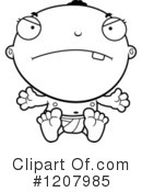 Baby Clipart #1207985 by Cory Thoman