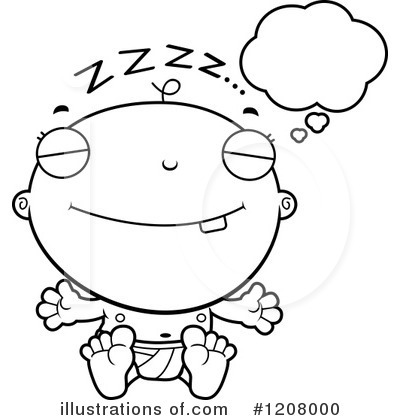 Royalty-Free (RF) Baby Clipart Illustration by Cory Thoman - Stock Sample #1208000