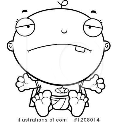 Royalty-Free (RF) Baby Clipart Illustration by Cory Thoman - Stock Sample #1208014