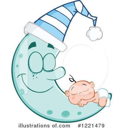 Royalty-Free (RF) Baby Clipart Illustration by Hit Toon - Stock Sample #1221479