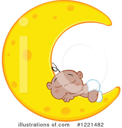 Royalty-Free (RF) Baby Clipart Illustration by Hit Toon - Stock Sample #1221482