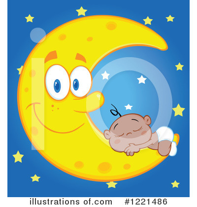 Royalty-Free (RF) Baby Clipart Illustration by Hit Toon - Stock Sample #1221486