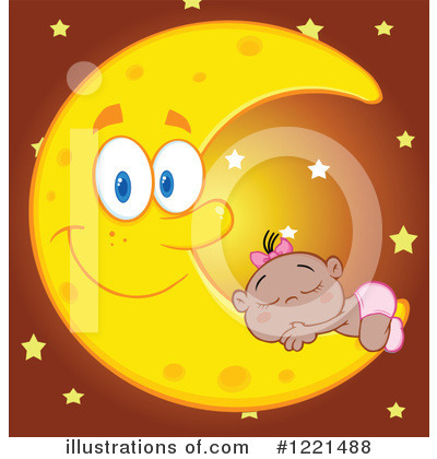 Royalty-Free (RF) Baby Clipart Illustration by Hit Toon - Stock Sample #1221488