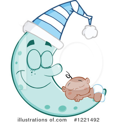 Royalty-Free (RF) Baby Clipart Illustration by Hit Toon - Stock Sample #1221492