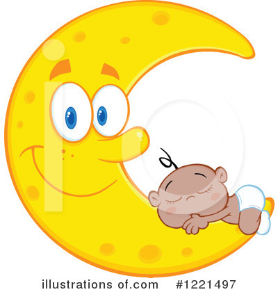 Royalty-Free (RF) Baby Clipart Illustration by Hit Toon - Stock Sample #1221497
