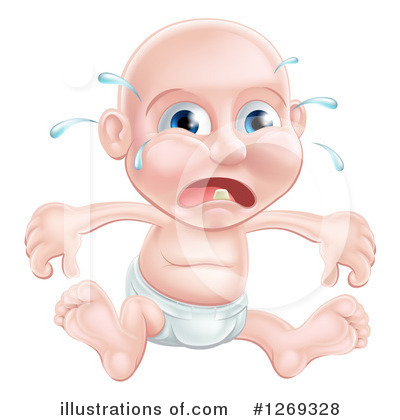 Royalty-Free (RF) Baby Clipart Illustration by AtStockIllustration - Stock Sample #1269328