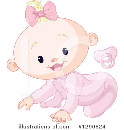 Royalty-Free (RF) Baby Clipart Illustration by Pushkin - Stock Sample #1290824