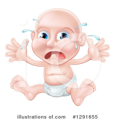Royalty-Free (RF) Baby Clipart Illustration by AtStockIllustration - Stock Sample #1291655