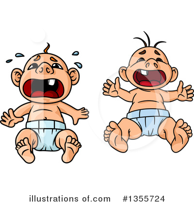 Royalty-Free (RF) Baby Clipart Illustration by Vector Tradition SM - Stock Sample #1355724
