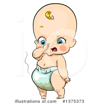 Royalty-Free (RF) Baby Clipart Illustration by BNP Design Studio - Stock Sample #1375373
