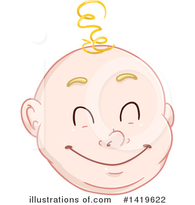 Royalty-Free (RF) Baby Clipart Illustration by Liron Peer - Stock Sample #1419622