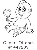 Baby Clipart #1447209 by visekart