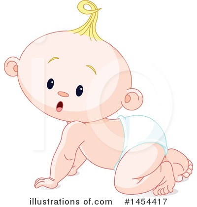 Royalty-Free (RF) Baby Clipart Illustration by Pushkin - Stock Sample #1454417