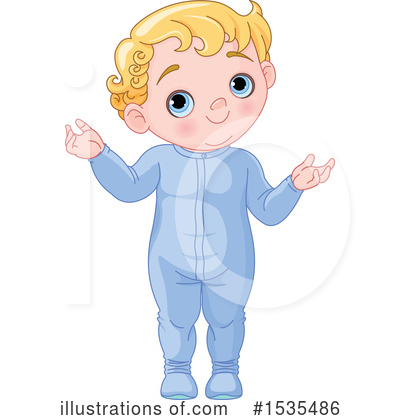 Royalty-Free (RF) Baby Clipart Illustration by Pushkin - Stock Sample #1535486