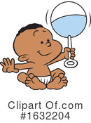 Baby Clipart #1632204 by Johnny Sajem