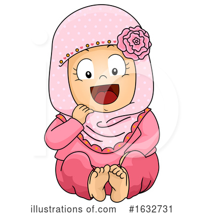 Royalty-Free (RF) Baby Clipart Illustration by BNP Design Studio - Stock Sample #1632731