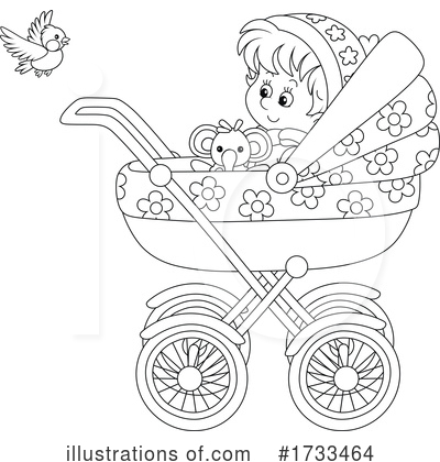 Royalty-Free (RF) Baby Clipart Illustration by Alex Bannykh - Stock Sample #1733464