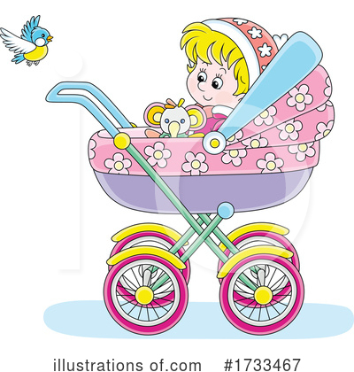 Royalty-Free (RF) Baby Clipart Illustration by Alex Bannykh - Stock Sample #1733467