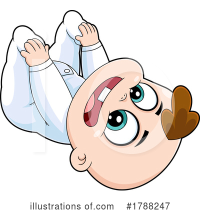 Royalty-Free (RF) Baby Clipart Illustration by Hit Toon - Stock Sample #1788247