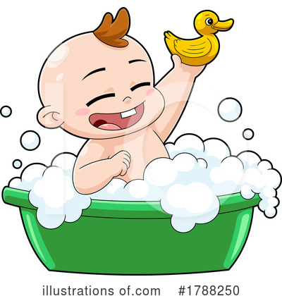 Bubble Bath Clipart #1788250 by Hit Toon