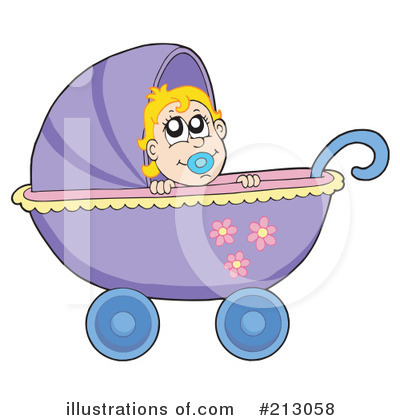 Royalty-Free (RF) Baby Clipart Illustration by visekart - Stock Sample #213058