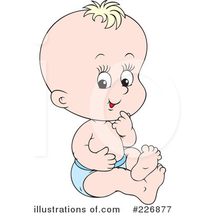Baby Clipart #226877 by Alex Bannykh
