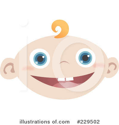 Royalty-Free (RF) Baby Clipart Illustration by Qiun - Stock Sample #229502