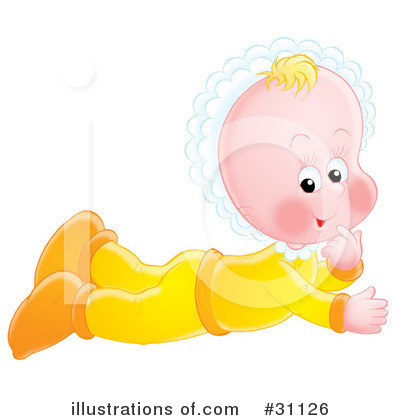 Royalty-Free (RF) Baby Clipart Illustration by Alex Bannykh - Stock Sample #31126