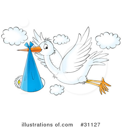 Royalty-Free (RF) Baby Clipart Illustration by Alex Bannykh - Stock Sample #31127