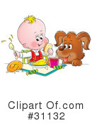 Baby Clipart #31132 by Alex Bannykh