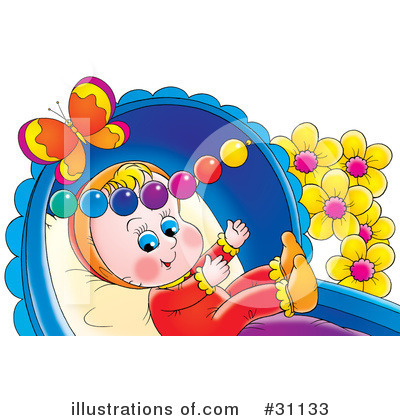 Royalty-Free (RF) Baby Clipart Illustration by Alex Bannykh - Stock Sample #31133