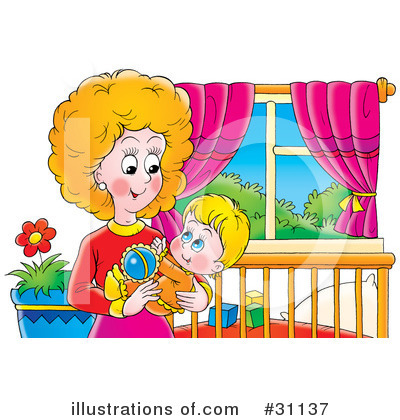 Royalty-Free (RF) Baby Clipart Illustration by Alex Bannykh - Stock Sample #31137