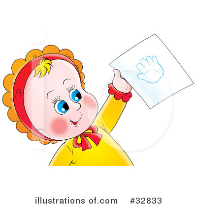Royalty-Free (RF) Baby Clipart Illustration by Alex Bannykh - Stock Sample #32833