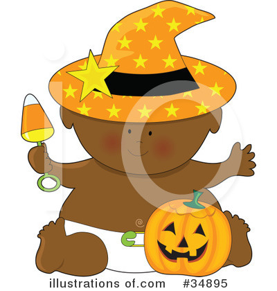 Royalty-Free (RF) Baby Clipart Illustration by Maria Bell - Stock Sample #34895