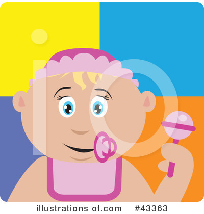 Children Clipart #43363 by Dennis Holmes Designs