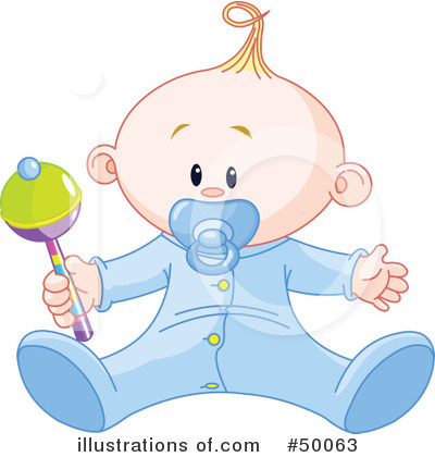 Royalty-Free (RF) Baby Clipart Illustration by Pushkin - Stock Sample #50063