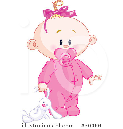 Royalty-Free (RF) Baby Clipart Illustration by Pushkin - Stock Sample #50066