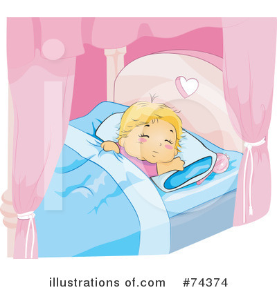Royalty-Free (RF) Baby Clipart Illustration by BNP Design Studio - Stock Sample #74374