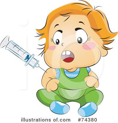 Royalty-Free (RF) Baby Clipart Illustration by BNP Design Studio - Stock Sample #74380