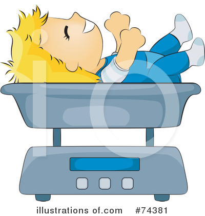 Royalty-Free (RF) Baby Clipart Illustration by BNP Design Studio - Stock Sample #74381
