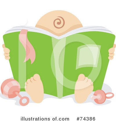 Royalty-Free (RF) Baby Clipart Illustration by BNP Design Studio - Stock Sample #74386