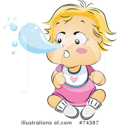 Royalty-Free (RF) Baby Clipart Illustration by BNP Design Studio - Stock Sample #74387