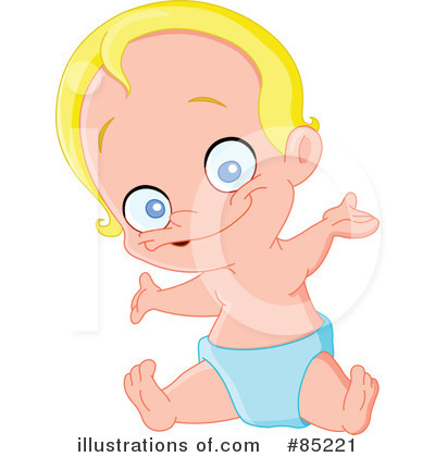 Royalty-Free (RF) Baby Clipart Illustration by yayayoyo - Stock Sample #85221