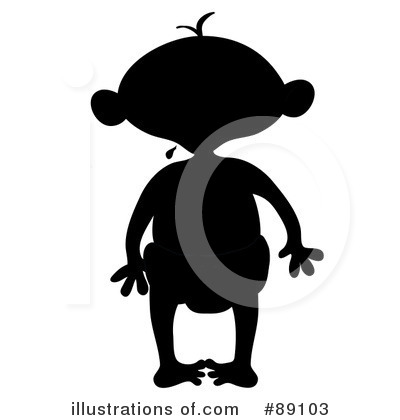 Royalty-Free (RF) Baby Clipart Illustration by Pams Clipart - Stock Sample #89103